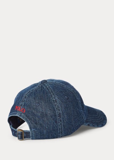 Polo Ralph Lauren Denim Ball Kasket Herre Danmark (SXRPQ5473)